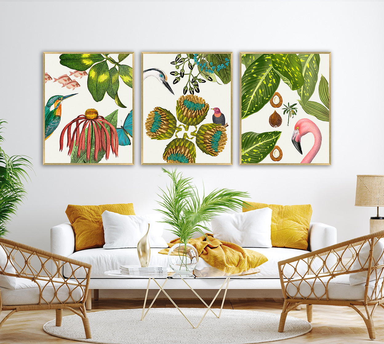 decorating patio with outdoor wall art