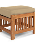 Summer Teak Outdoor Ottoman Sunbrella Cushions -- view 16