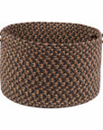 Rhody Rug Easy Living Braided Handmade Indoor-Outdoor Basket