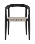 Cayman Dining Armchair Charcoal Teak Wood