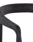 Cayman Dining Armchair Charcoal Teak Wood
