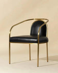 SUNPAN Cicero Leather Outdoor Dining Armchair