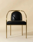 SUNPAN Cicero Leather Outdoor Dining Armchair
