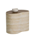 SUNPAN Ishiko Concrete Brown Outdoor Coffee Table