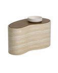 SUNPAN Ishiko Concrete Brown Outdoor Coffee Table