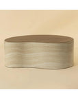 SUNPAN Ishiko Concrete Brown Outdoor Coffee Table