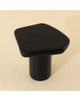 SUNPAN Detti Concrete Black Outdoor End Table