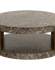 Cavette Concrete Top Outdoor Coffee Table