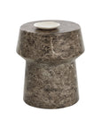 Brie Concrete Outdoor End Table