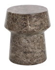 Brie Concrete Outdoor End Table