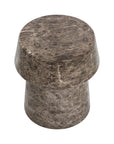 Brie Concrete Outdoor End Table
