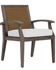 Frontier Aluminum Outdoor Dining Armchair-Outdoor Dining Chairs-Lloyd Flanders-LOOMLAN