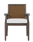 Frontier Aluminum Outdoor Dining Armchair-Outdoor Dining Chairs-Lloyd Flanders-LOOMLAN
