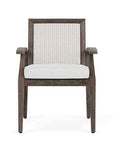 Frontier Aluminum Outdoor Dining Armchair-Outdoor Dining Chairs-Lloyd Flanders-LOOMLAN