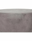 15 Inch Outdoor Stool Grey Contemporary Outdoor Accessories LOOMLAN By Moe's Home