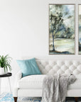 Paragon Forest Grove Grey Canvas Art