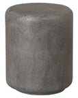 17 in. Caemen Cylinder Terrazzo Garden Stool - LOOMLAN - Emissary - Garden Stools