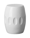 18 in. Orion Ceramic Outdoor Garden Stool - LOOMLAN - Emissary - Garden Stools