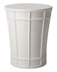 Emissary Varro 18"H Ceramic Garden Stool