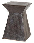 Emissary Upright 18"H Ceramic Outdoor Garden Stool