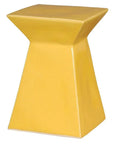 Emissary Upright 18"H Ceramic Outdoor Garden Stool
