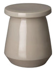 Emissary 18 in. Vic Ceramic Outdoor Garden Stool