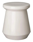 Emissary 18 in. Vic Ceramic Outdoor Garden Stool