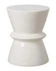 Emissary 18 in. Zip Ceramic Outdoor Garden Stool
