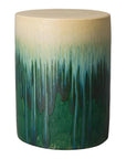 Emissary 20 in. Cylinder Ceramic Outdoor Garden Stool
