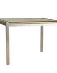 Elements Wicker Square Outdoor Dining Table-Outdoor Dining Tables-Lloyd Flanders-LOOMLAN