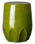 Emissary 22 in. Large Calyx Ceramic Outdoor Garden Stool