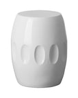 22 in. Orion Ceramic Garden Stool Side Table-Outdoor Stools-Emissary-LOOMLAN