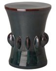 Emissary 22.5 in. Jewel Outdoor Decorative Garden Stool