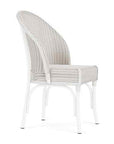 Loom Wicker Armless Outdoor Dining Chair-Outdoor Dining Chairs-Lloyd Flanders-LOOMLAN