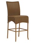 Loom Aluminum Frame Outdoor Bar Stool-Outdoor Bar Stools-Lloyd Flanders-LOOMLAN