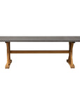 Teak Ceramic Top Outdoor Dining Table-Outdoor Dining Tables-Lloyd Flanders-LOOMLAN