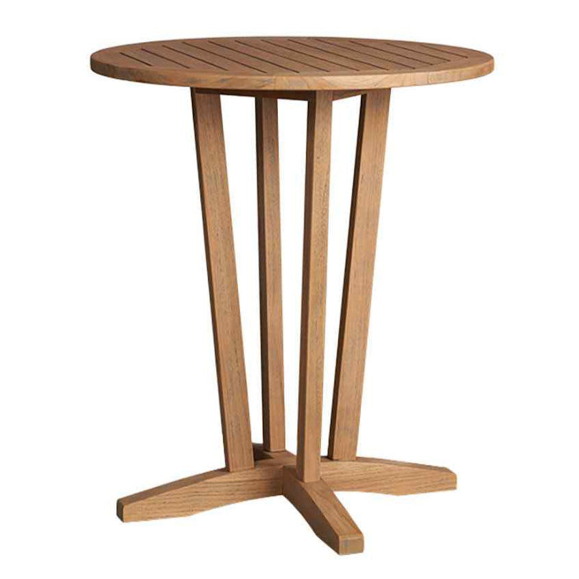 The Teak Round Outdoor Balcony Table