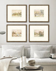 Paragon Petite Landscapes Multi Canvas Art 4PC