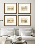 Paragon Petite Landscapes Multi Canvas Art 4PC