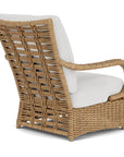 Magnolia Brown Outdoor Lounge Chair-Outdoor Lounge Chairs-Lloyd Flanders-LOOMLAN