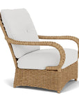 Magnolia Brown Outdoor Lounge Chair-Outdoor Lounge Chairs-Lloyd Flanders-LOOMLAN