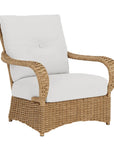 Magnolia Brown Outdoor Lounge Chair-Outdoor Lounge Chairs-Lloyd Flanders-LOOMLAN