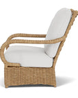 Magnolia Brown Outdoor Lounge Chair-Outdoor Lounge Chairs-Lloyd Flanders-LOOMLAN