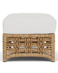 Lloyd Flanders Magnolia Brown Outdoor Ottoman