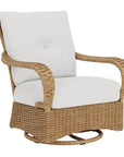 Magnolia Swivel Glider Outdoor Lounge Chair-Outdoor Lounge Chairs-Lloyd Flanders-LOOMLAN