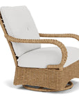 Magnolia Swivel Glider Outdoor Lounge Chair-Outdoor Lounge Chairs-Lloyd Flanders-LOOMLAN