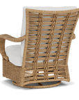 Magnolia Swivel Glider Outdoor Lounge Chair-Outdoor Lounge Chairs-Lloyd Flanders-LOOMLAN
