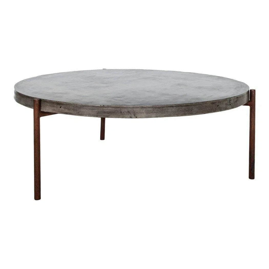 36 Inch Coffee Table Grey Contemporary Outdoor Coffee Tables LOOMLAN By Moe&#39;s Home