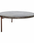 36 Inch Coffee Table Grey Contemporary-Outdoor Coffee Tables-Moe's Home-LOOMLAN