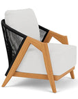 Alpine Teak Wooden Outdoor Lounge Chair-Outdoor Lounge Chairs-Lloyd Flanders-LOOMLAN